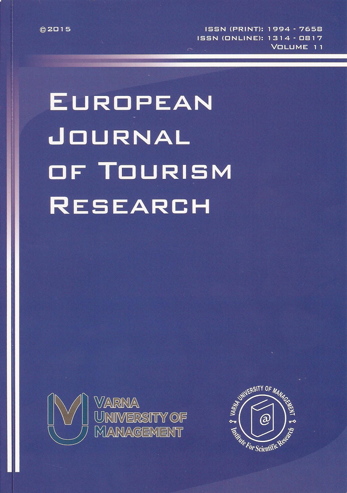 European Journal of Tourism Research 